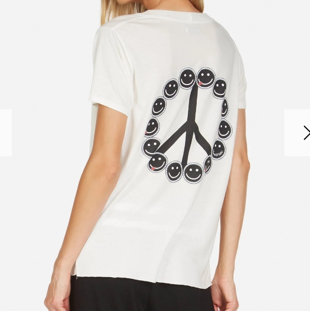 LAUREN MOSHI Smiling Peace Tee